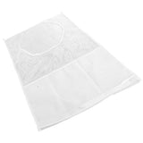White Thickened Laundry Storage Bag WallMounted Toys Net Bag for Bathroom Laundry(with Grid ) - Extra Image