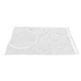 White Thickened Laundry Storage Bag WallMounted Toys Net Bag for Bathroom Laundry(Without Grid )