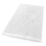 White Thickened Laundry Storage Bag WallMounted Toys Net Bag for Bathroom Laundry(Without Grid )