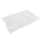 White Thickened Laundry Storage Bag WallMounted Toys Net Bag for Bathroom Laundry(Without Grid ) - Extra Image