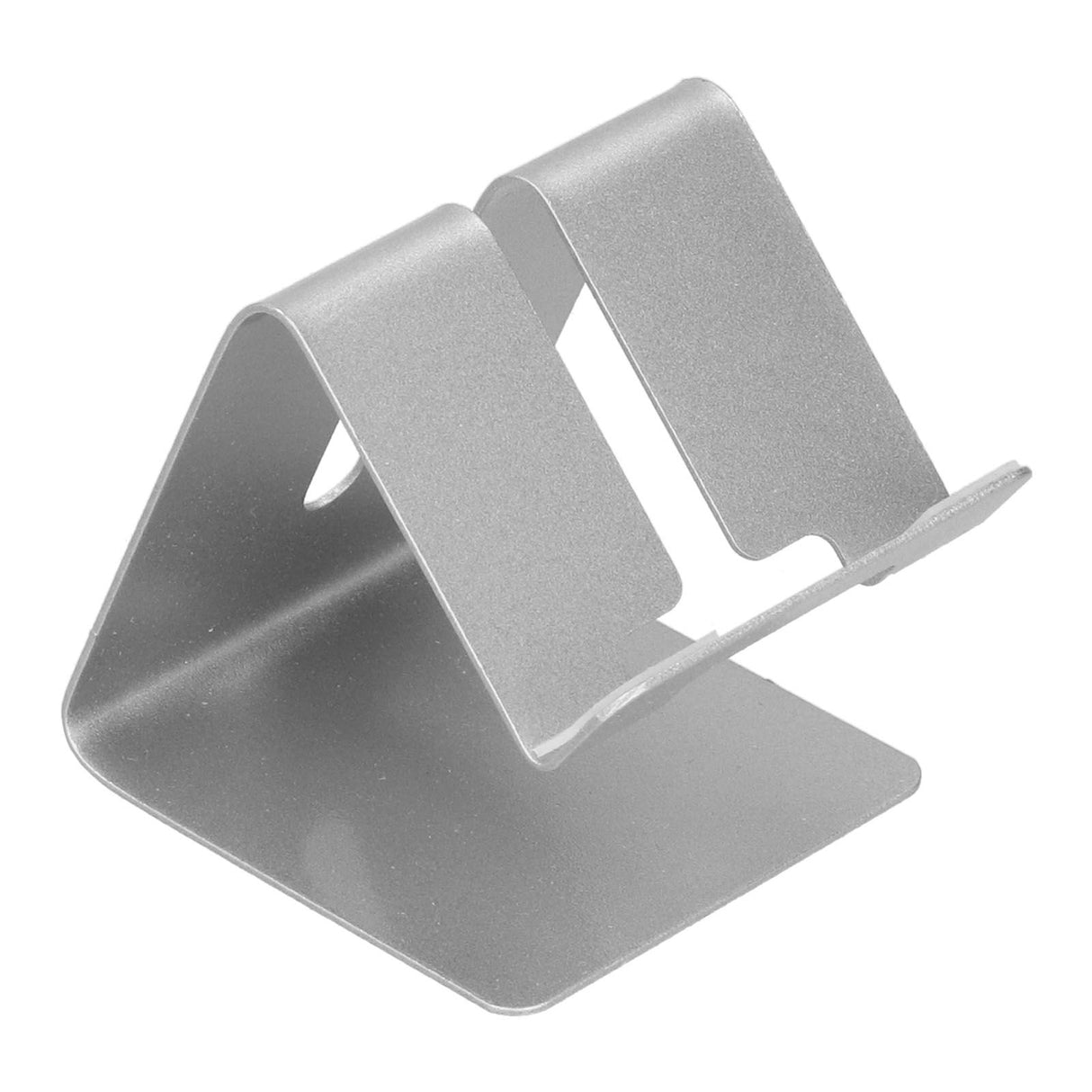 Cell Phone Holder Aluminum Alloy Lightweight and Portable Desk Phone Stand for Mobile Phones and TabletsSilver