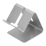 Cell Phone Holder Aluminum Alloy Lightweight and Portable Desk Phone Stand for Mobile Phones and TabletsSilver