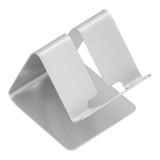 Cell Phone Holder Aluminum Alloy Lightweight and Portable Desk Phone Stand for Mobile Phones and TabletsSilver