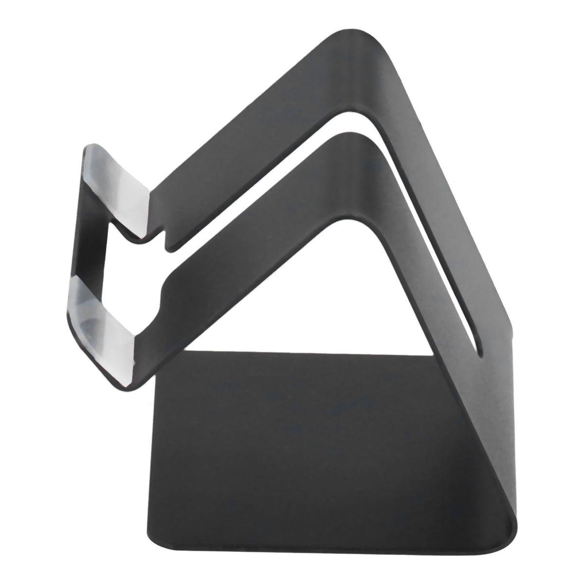 Cell Phone Holder Aluminum Alloy Lightweight and Portable Desk Phone Stand for Mobile Phones and TabletsBlack