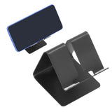 Cell Phone Holder Aluminum Alloy Lightweight and Portable Desk Phone Stand for Mobile Phones and TabletsBlack - Extra Image