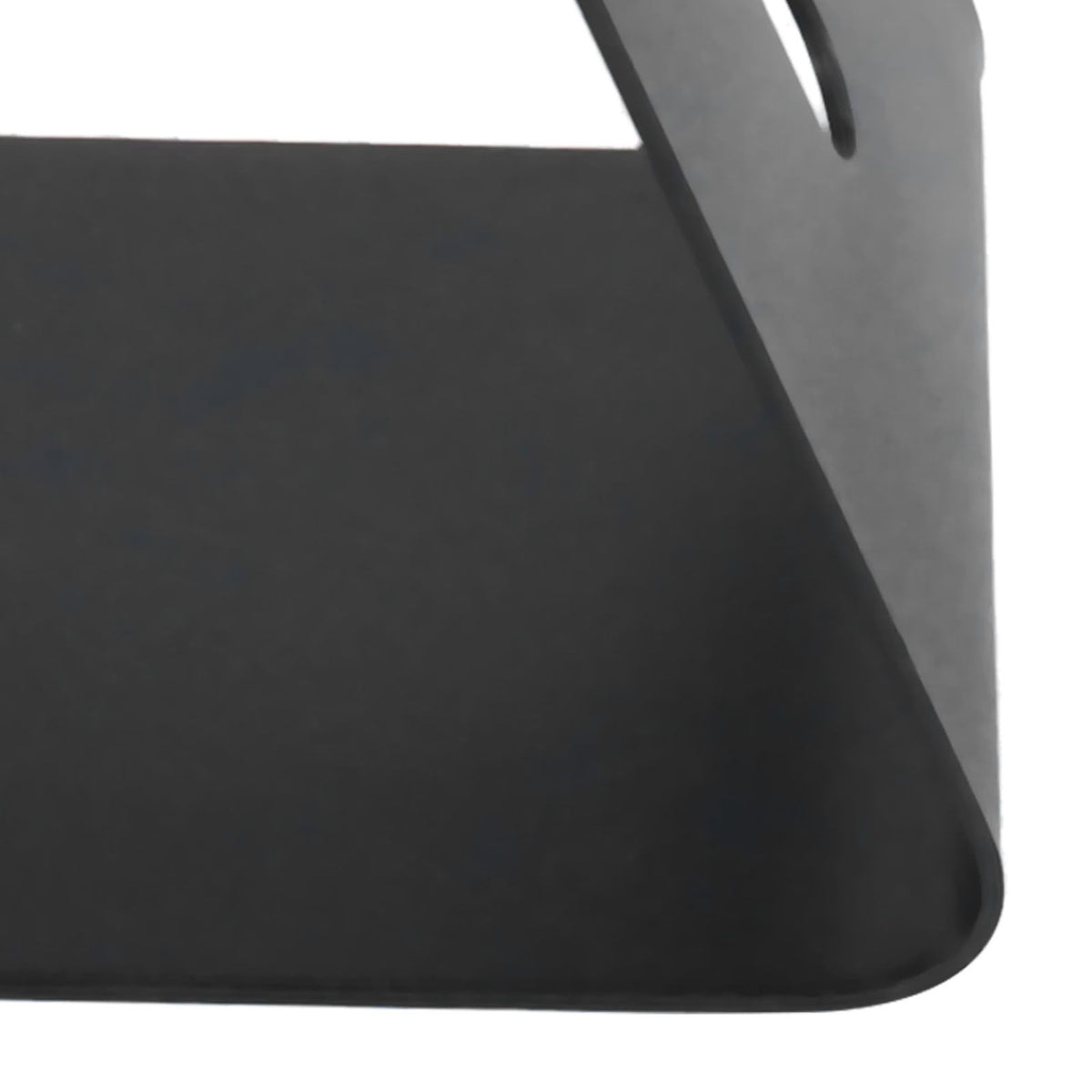 Cell Phone Holder Aluminum Alloy Lightweight and Portable Desk Phone Stand for Mobile Phones and TabletsBlack
