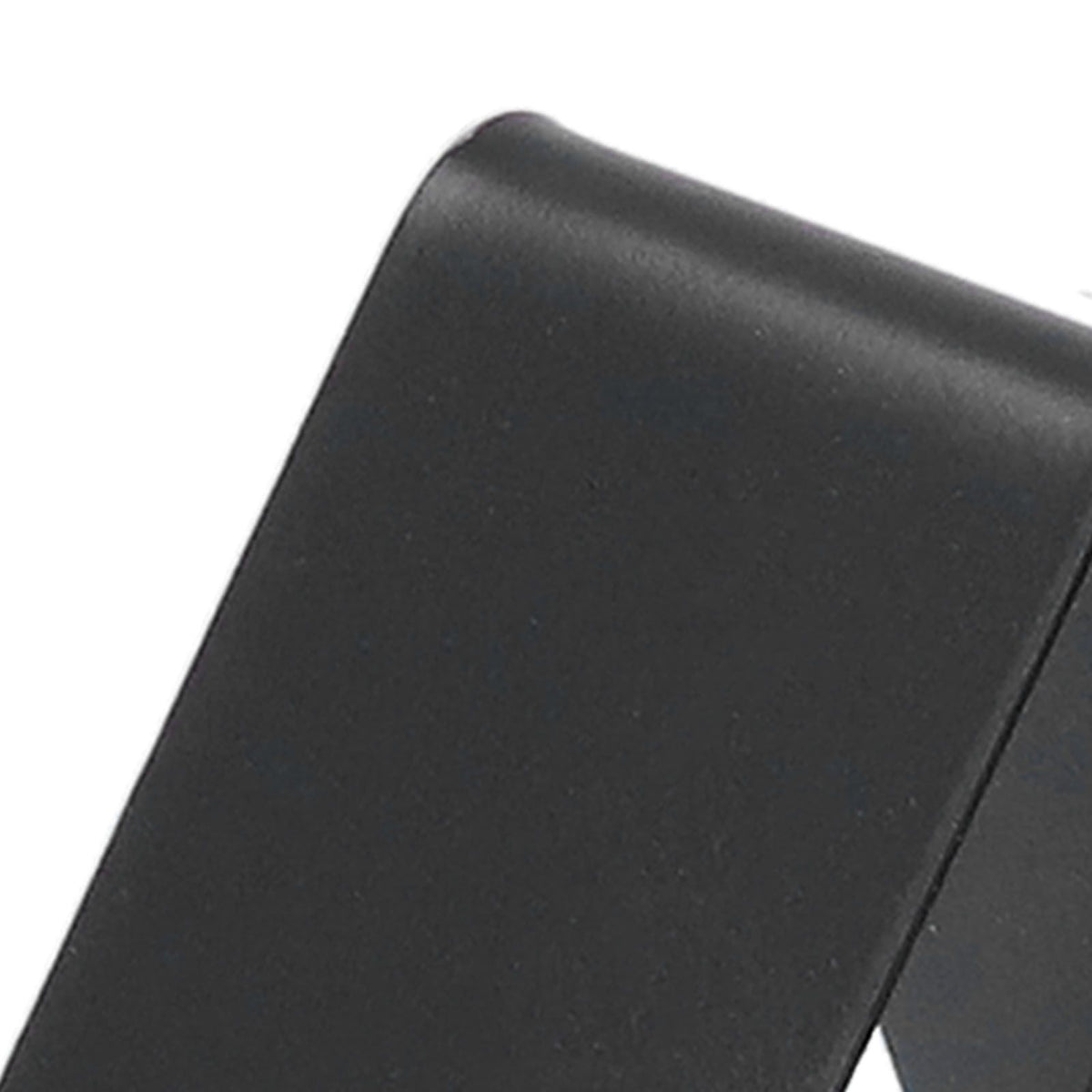 Cell Phone Holder Aluminum Alloy Lightweight and Portable Desk Phone Stand for Mobile Phones and TabletsBlack