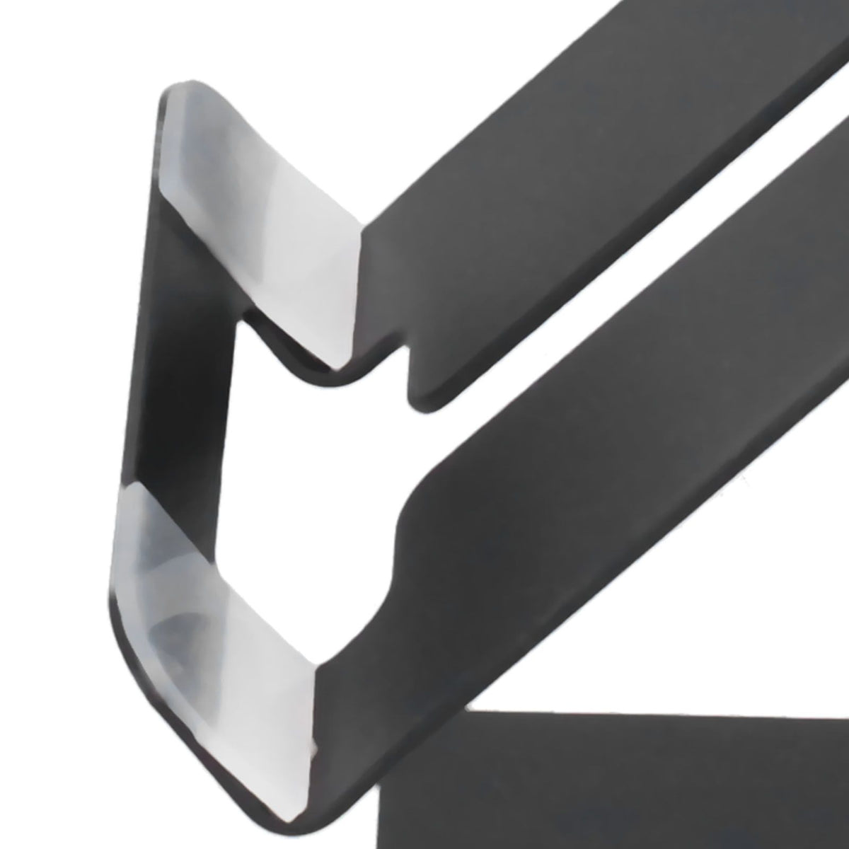 Cell Phone Holder Aluminum Alloy Lightweight and Portable Desk Phone Stand for Mobile Phones and TabletsBlack