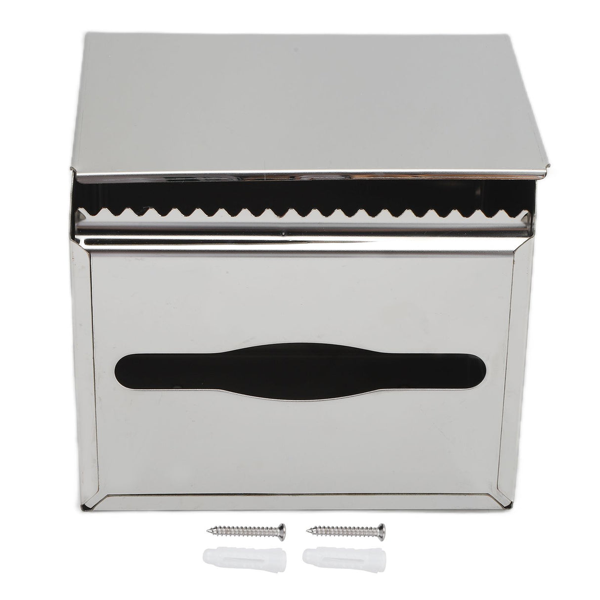 Tissue Holder Durable 304 Stainless Steel Tissue Box for Kitchen Bathroom Bedroom4351 Mirror Surface Tissue Box