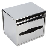 Tissue Holder Durable 304 Stainless Steel Tissue Box for Kitchen Bathroom Bedroom4351 Mirror Surface Tissue Box