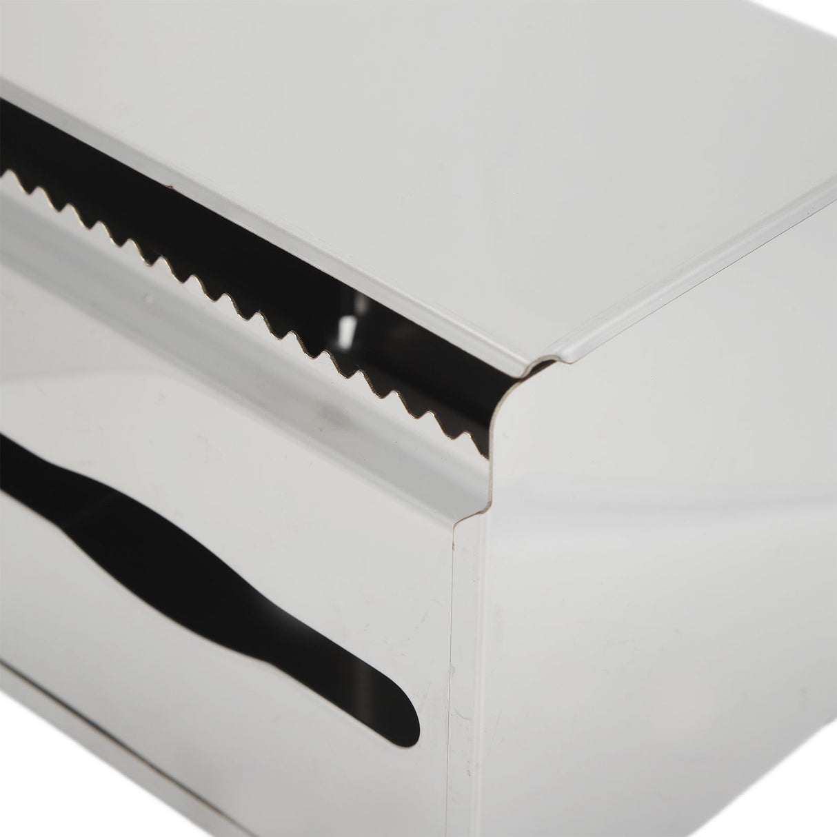 Tissue Holder Durable 304 Stainless Steel Tissue Box for Kitchen Bathroom Bedroom4351 Mirror Surface Tissue Box