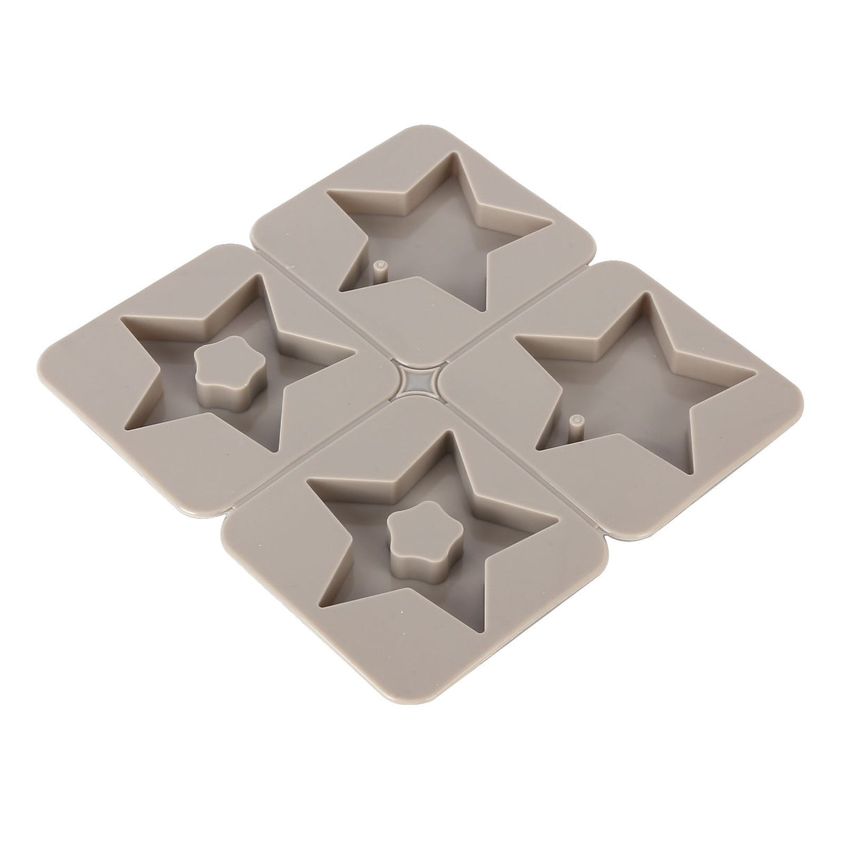 DIY Silicone Mold Reusable Car Pendant Decorative Wax Mold for Home Kitchen Handcraft Shop5‑Pointed Star