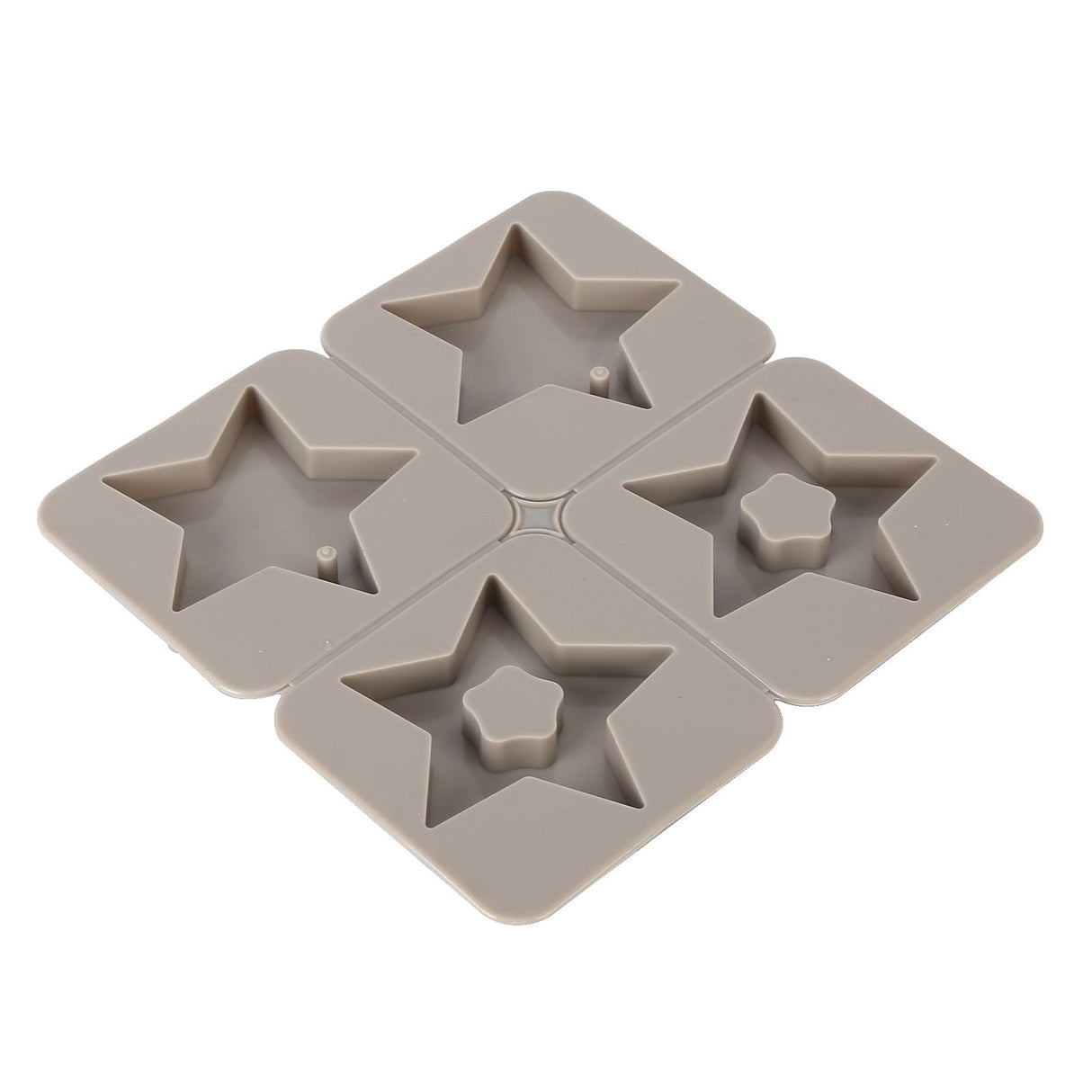 DIY Silicone Mold Reusable Car Pendant Decorative Wax Mold for Home Kitchen Handcraft Shop5‑Pointed Star