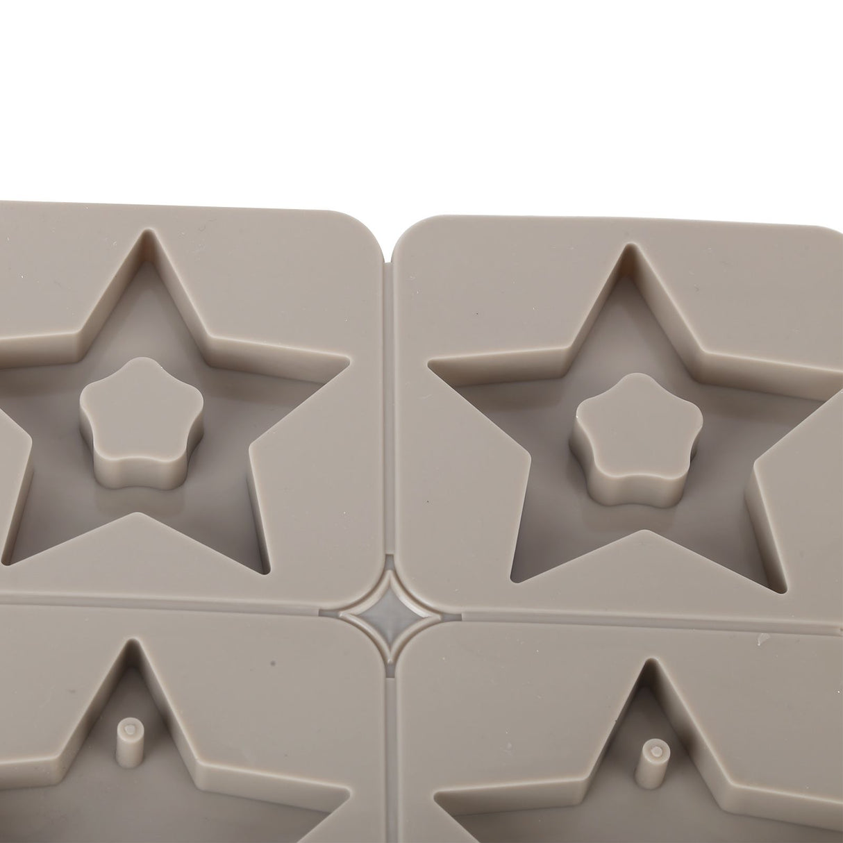 DIY Silicone Mold Reusable Car Pendant Decorative Wax Mold for Home Kitchen Handcraft Shop5‑Pointed Star