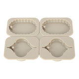DIY Silicone Mold Reusable Car Pendant Decorative Wax Mold for Home Kitchen Handcraft ShopPeach Heart