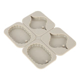 DIY Silicone Mold Reusable Car Pendant Decorative Wax Mold for Home Kitchen Handcraft ShopPeach Heart - 45-Degree Angle