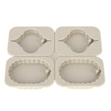 DIY Silicone Mold Reusable Car Pendant Decorative Wax Mold for Home Kitchen Handcraft ShopPeach Heart