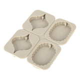 DIY Silicone Mold Reusable Car Pendant Decorative Wax Mold for Home Kitchen Handcraft ShopPeach Heart