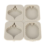 DIY Silicone Mold Reusable Car Pendant Decorative Wax Mold for Home Kitchen Handcraft ShopPeach Heart - Low Angle