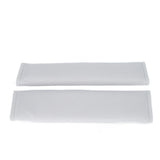2PCS Seatbelt Pad Car Safety Belt Pad Shoulder Pad Soft Comfortable Belt Strap for Adult ChildrenGrey