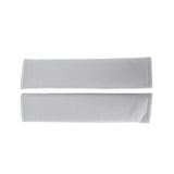 2PCS Seatbelt Pad Car Safety Belt Pad Shoulder Pad Soft Comfortable Belt Strap for Adult ChildrenGrey - Close-Up Angle