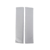 2PCS Seatbelt Pad Car Safety Belt Pad Shoulder Pad Soft Comfortable Belt Strap for Adult ChildrenGrey - Extra Image