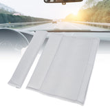 2PCS Seatbelt Pad Car Safety Belt Pad Shoulder Pad Soft Comfortable Belt Strap for Adult ChildrenGrey