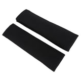 2PCS Seatbelt Pad Car Safety Belt Pad Shoulder Pad Soft Comfortable Belt Strap for Adult ChildrenBlack