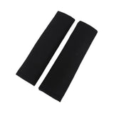 2PCS Seatbelt Pad Car Safety Belt Pad Shoulder Pad Soft Comfortable Belt Strap for Adult ChildrenBlack