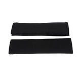 2PCS Seatbelt Pad Car Safety Belt Pad Shoulder Pad Soft Comfortable Belt Strap for Adult ChildrenBlack