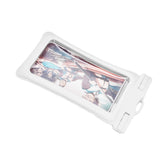 TPU Universal Floating Waterproof Phone Bag Pouch Cover with Lanyard for Below 7.2‑inch PhoneWhite