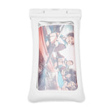 TPU Universal Floating Waterproof Phone Bag Pouch Cover with Lanyard for Below 7.2‑inch PhoneWhite