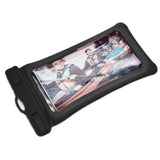 TPU Universal Floating Waterproof Phone Bag Pouch Cover with Lanyard for Below 7.2‑inch PhoneBlack - Extra Image