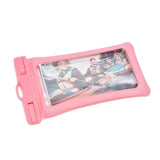 TPU Universal Floating Waterproof Phone Bag Pouch Cover with Lanyard for Below 7.2‑inch PhonePink