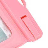 TPU Universal Floating Waterproof Phone Bag Pouch Cover with Lanyard for Below 7.2‑inch PhonePink