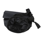 Multifunctional Car Waste Bin Garbage Bag Back Seat Hanging Storage Bag Travel Organizer HolderBlack