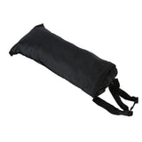 Multifunctional Car Waste Bin Garbage Bag Back Seat Hanging Storage Bag Travel Organizer HolderBlack - Side View