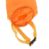 Multifunctional Car Waste Bin Garbage Bag Back Seat Hanging Storage Bag Travel Organizer HolderOrange