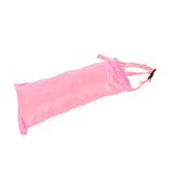 Multifunctional Car Waste Bin Garbage Bag Back Seat Hanging Storage Bag Travel Organizer HolderPink - Rear View
