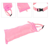 Multifunctional Car Waste Bin Garbage Bag Back Seat Hanging Storage Bag Travel Organizer HolderPink