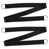 Tree Swing Strap Multifunctional Durable High Strength Polyester Hanging Swing Strap for Outdoor Camping(2 Straps2 Buckles ) - 45-Degree Angle