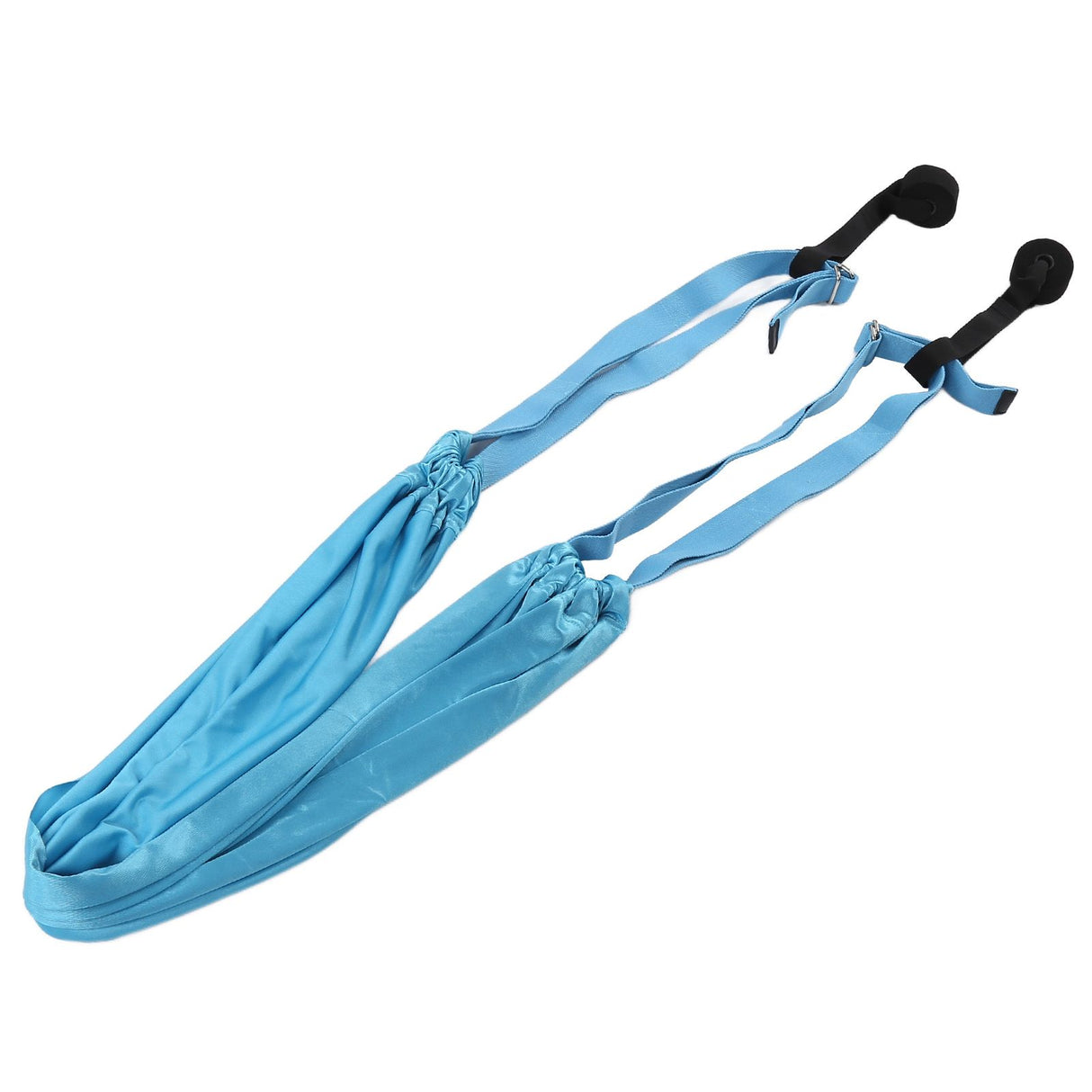 Yoga Hammock Handstand Split Leg Stretchable Training Portable Elastic Aerial Hammock for HomeSky Blue