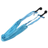 Yoga Hammock Handstand Split Leg Stretchable Training Portable Elastic Aerial Hammock for HomeSky Blue - Rear View