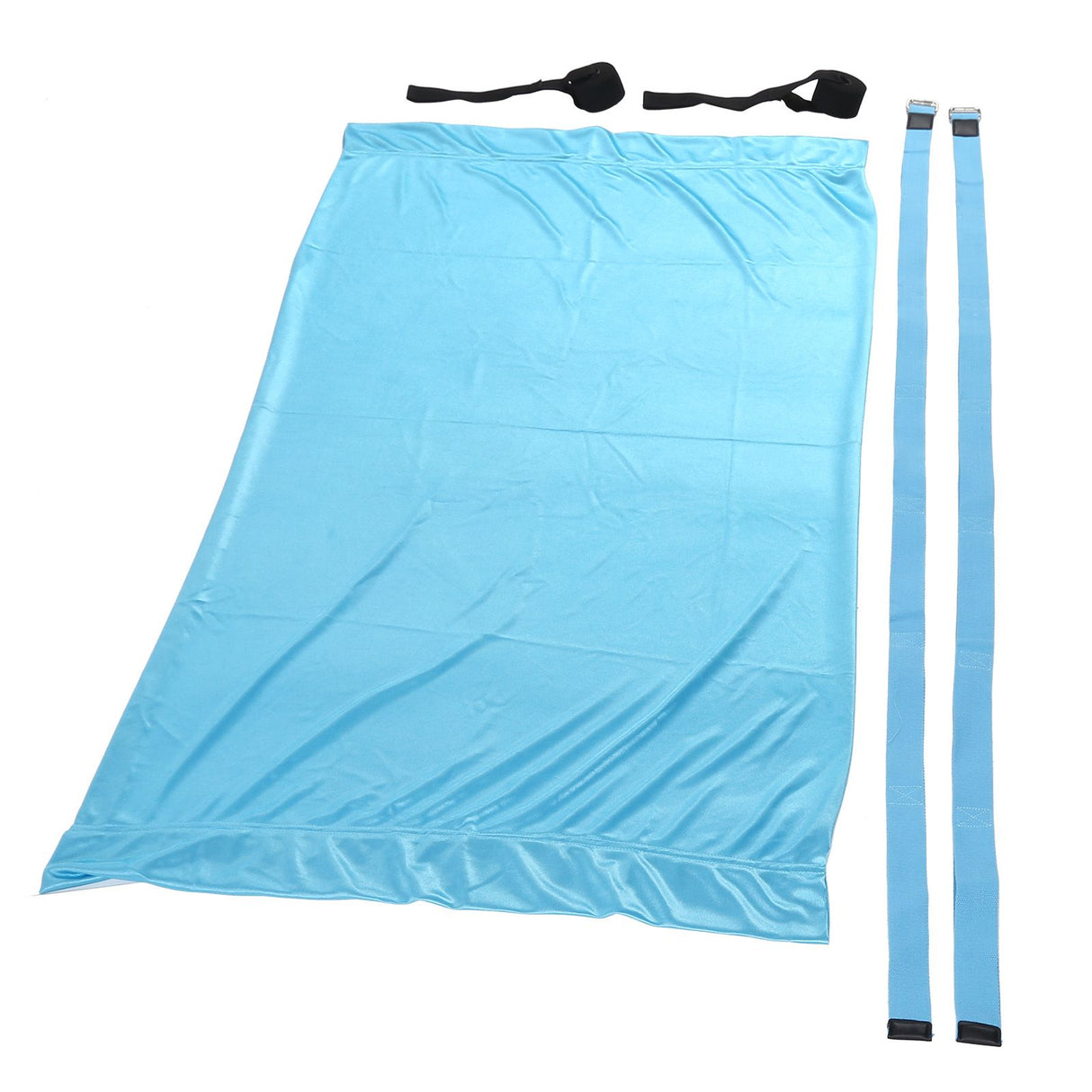 Yoga Hammock Handstand Split Leg Stretchable Training Portable Elastic Aerial Hammock for HomeSky Blue