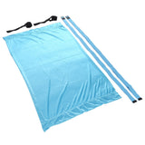 Yoga Hammock Handstand Split Leg Stretchable Training Portable Elastic Aerial Hammock for HomeSky Blue