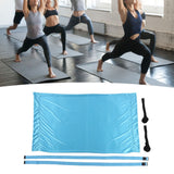 Yoga Hammock Handstand Split Leg Stretchable Training Portable Elastic Aerial Hammock for HomeSky Blue