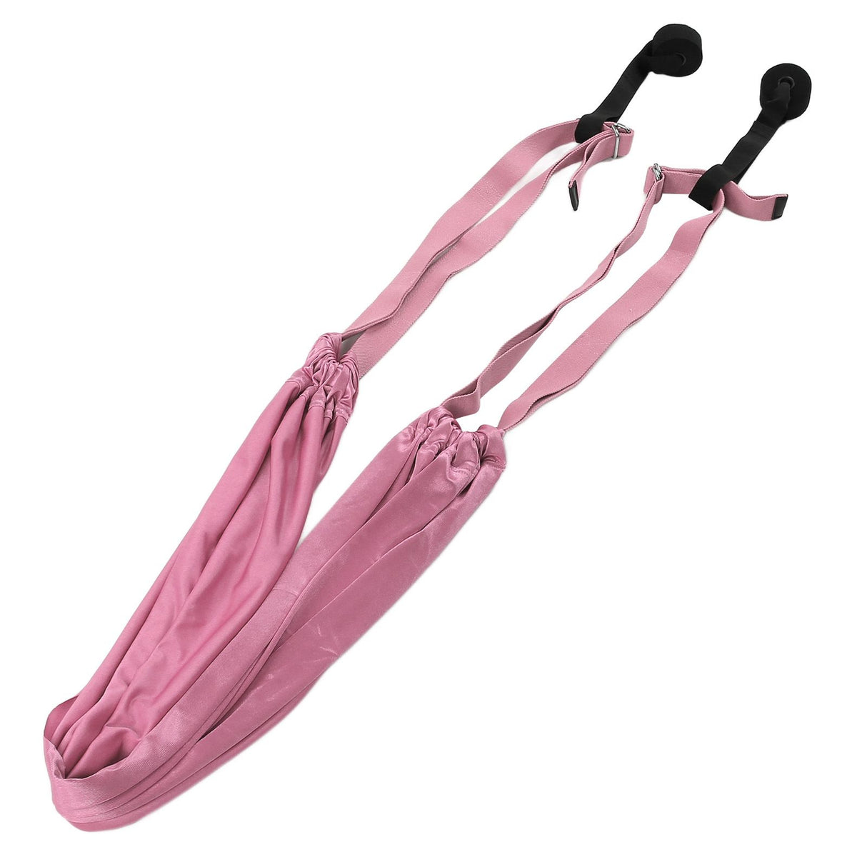 Yoga Hammock Handstand Split Leg Stretchable Training Portable Elastic Aerial Hammock for HomePink
