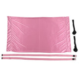 Yoga Hammock Handstand Split Leg Stretchable Training Portable Elastic Aerial Hammock for HomePink - Close-Up Angle