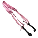 Yoga Hammock Handstand Split Leg Stretchable Training Portable Elastic Aerial Hammock for HomePink