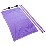 Yoga Hammock Handstand Split Leg Stretchable Training Portable Elastic Aerial Hammock for HomePurple - Side View